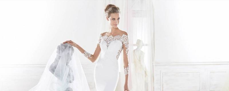 robe de mariée près du corps 13007 13006 13008